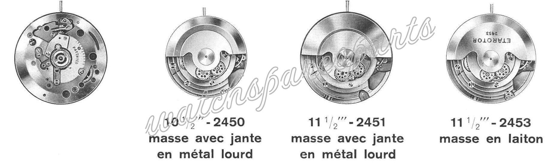 ETA 2453 Watch movements ETA 2453 Watch movements