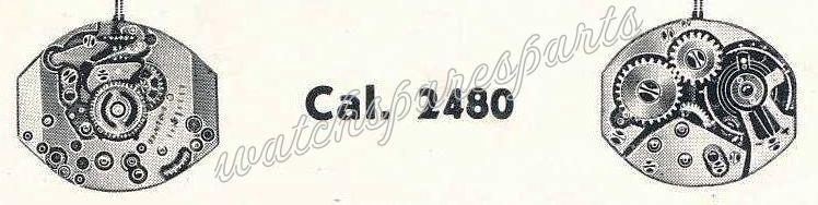 ETA 2480 Watch movements ETA 2480 Watch movements