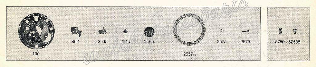 ETA 2491 Watch Date spare parts ETA 2491 Watch Date spare parts