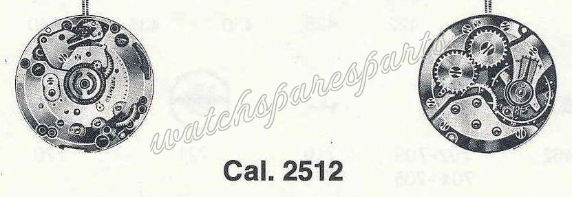 ETA 2512 Watch movements ETA 2512 Watch movements
