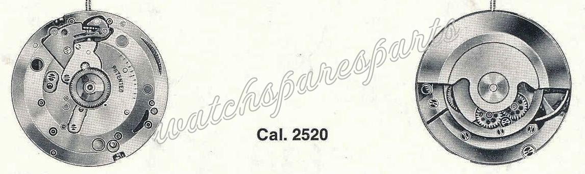 ETA 2521 Watch movements ETA 2521 Watch movements