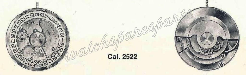ETA 2522 Watch movements ETA 2522 Watch movements