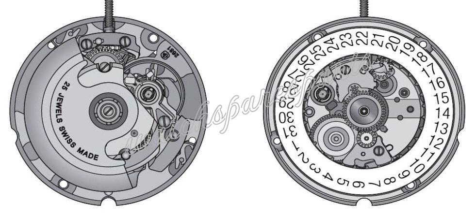 ETA 2681 Watch movements ETA 2681 Watch movements