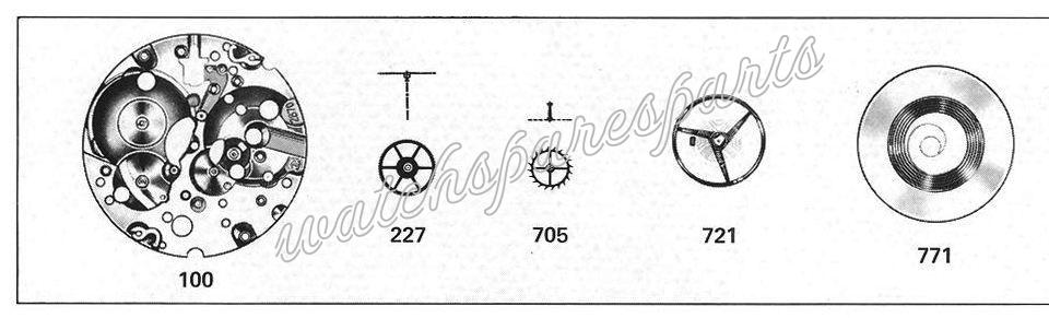 ETA 2859 Watch spares ETA 2859 Watch spares