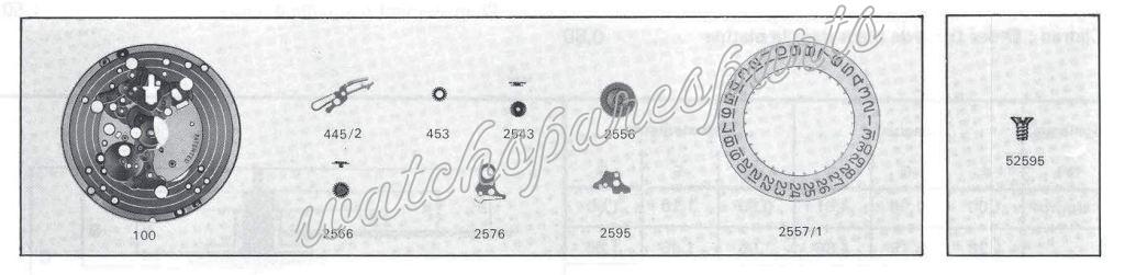 ETA 2892 Watch Date spare parts ETA 2892 Watch Date spare parts
