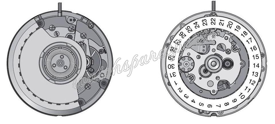 ETA 2894.2 Watch movements ETA 2894.2 Watch movements