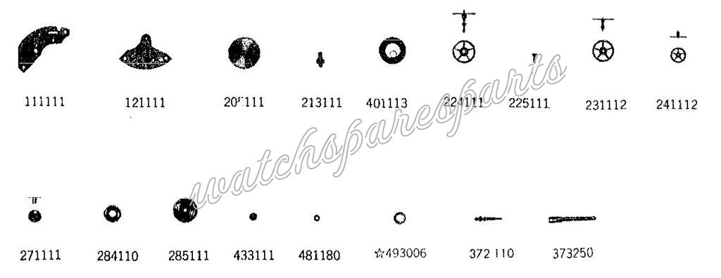 Seiko 11A Watch spare parts Seiko 11A Watch spare parts