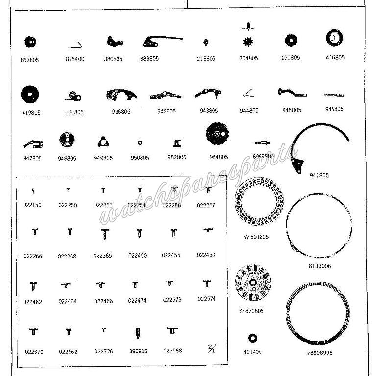 Seiko 4006A Watch Day Date spare parts Seiko 4006A Watch Day Date spare parts