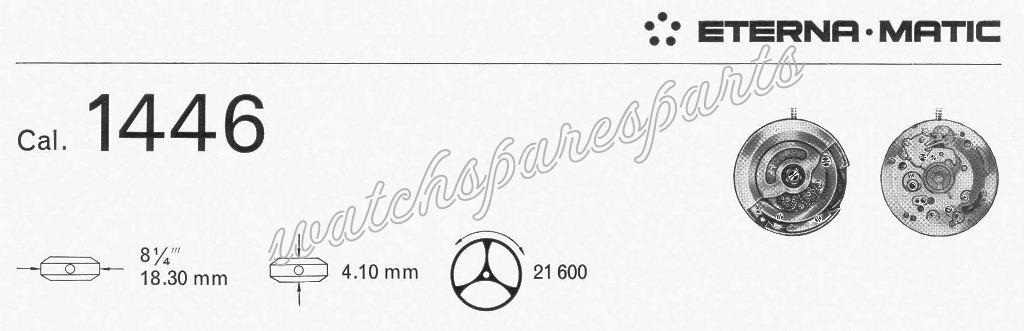 Eterna 1446 Watch movements Eterna 1446 Watch movements