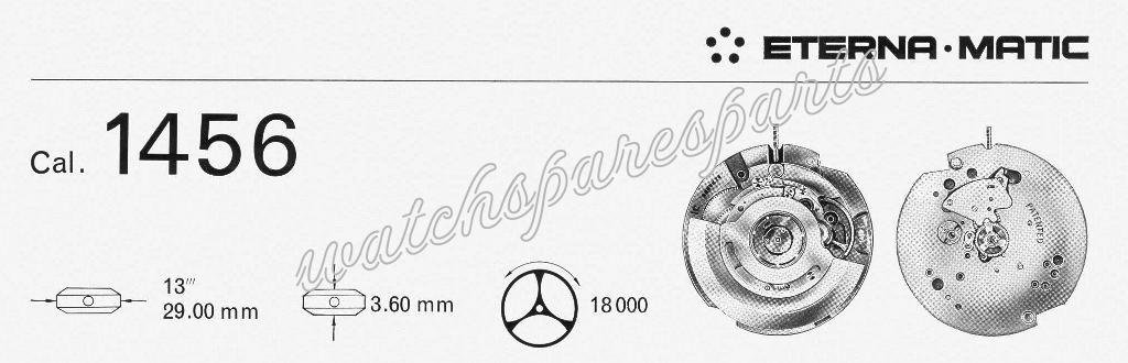 Eterna 1456 Watch movements Eterna 1456 Watch movements