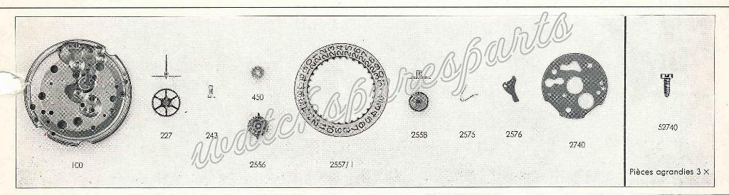 France Ebauches FE 140 1 Watch Date spare parts France Ebauches FE 140 1 Watch Date spare parts