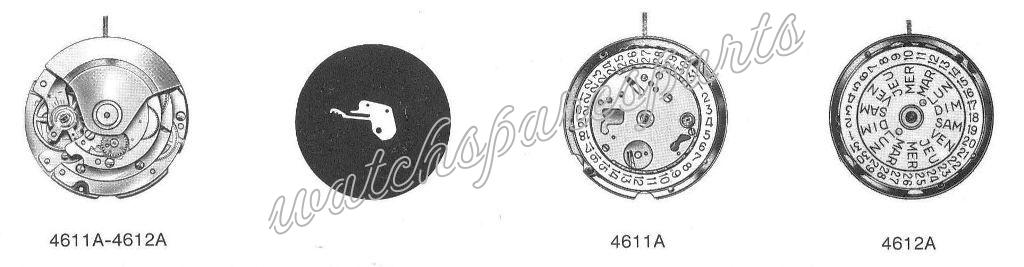 France Ebauches FE 4612 A Watch movements France Ebauches FE 4612 A Watch movements