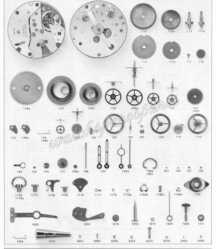 Oris 434 Watch spare parts Oris 434 Watch spare parts