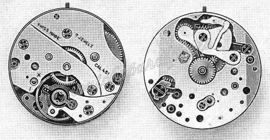 Oris 453 Watch movements Oris 453 Watch movements