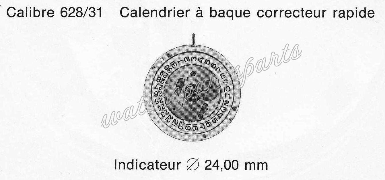 BFG Baumgartner 628 31 Watch Movements BFG Baumgartner 628 31 Watch Movements